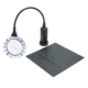 Carson MagniFlexPro 2x LED Lighted Magnifier Loupe w/ 4x Spot Lens, Black CP-90