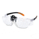Carson Magnifying Safety Glasses Scratch-Resistant Poly Carbonate Lenses, Clear, 2.5 diopter vm-20