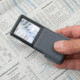 Carson PO-55 MiniBrite 5x Power Slide-Out Pocket Magnifier Loupe,Grey PO-55