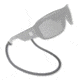 Carson Toobz Eyewear Retainer for Most Frames - Dusk Grey ER-5006