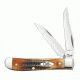 Case 6.5 BoneStag Handle Knife, Mini Trapper, 6.5207W SS 65305