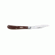 Case 61048 SS Brown Synthetic Barehead Slimline Trapper  Clip Blade Folding Knife, Jigged Brown Synthetic Handle, 4 1/8 00135