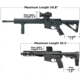 Case Club AR15 Pistol/SBR and AR15 Case, Black, Small, CC6108HXYWSBRAR