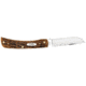 Case Sod Buster Jr Folding Knife, 3.63 in, Chrome Vanadium Steel, Amber Bone Peach Seed Jig Handle, 30092