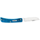 Case Sod Buster Jr Folding Knife, 3.63 in, Tru-Sharp Surgical Steel, Caribbean Blue Bone Sawcut Jig Handle, 25590