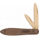 Case Teardrop Wood Knife Kit Folding Knife, Blade All Wood Construction, Contains - 6 Pieces Of Wood, 3 Metal Pins, 1 Instruction Card, Comes In Metal Tin, CATB12028