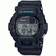 Casio Outdoor G Shock Watch, w/200 M Water Resistant, Black GD350-1CCR