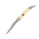 Cupped Waterfowl Outdoors ABKT Roper Pecos Large Toothpick Knife 3-1/4 Clip Point Blade Yellow 5E46A980, RHRP0021YD