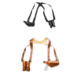 Cebeci Arms 1911 and All Clones Leather Horizontal Shoulder Holster LHS 21020, Black, Tan