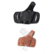 Cebeci Arms CZ Leather Half Pancake Holster Basketweave 20955, Black, Tan