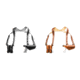 Cebeci Arms Glock Leather Horizontal Shoulder Holster LHS 21020, Black, Tan