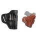 Cebeci Arms Glock Leather Reinforced Combat Grip Belt Holster 20724, Black, Tan