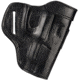 Cebeci Arms Leather Reinforced Combat Grip Holster, Ruger LCP, Right Hand, Black, 20724RB51