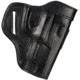 Cebeci Arms Leather Belt Reinforced Combat Grip Holsters, Canik TP9, Left, Black, 20724LB84