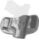 Cebeci Arms Leather Double Clip IWB Holsters, Canik TP9, Left, Black, 20590LB84