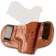 Cebeci Arms Leather Double Clip IWB Holsters, Canik TP9, Left, Tan, 20590LT84