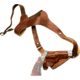 Cebeci Arms Leather Horiz. Shoulder Holster REV for SW J Frame Revolvers 2in, Tan, Right 20986RT01