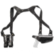 Cebeci Arms Leather Horizontal Shoulder Holster SHS for FNH 5-7, Black, Left Hand, 21013LB57
