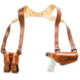 Cebeci Arms Leather Horizontal Shoulder LHS Holsters, Canik TP9, Right, Tan, 21020RT67