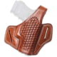 Cebeci Arms Leather Pancake Basketweave Holsters, Single Action Revolvers 5.5in, Left, Tan, 20948LT86