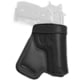 Cebeci Arms Leather Small of the Back Sob Holsters, Glock 29, 30, Left, Black, 20894LB23