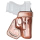Cebeci Arms Leather Small of the Back Sob Holsters, Glock 19, 23, Left, Tan, 20894LT20