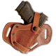 Cebeci Arms Leather Tri-Slot Holster, Universal, Right Hand, Black, 20650RB01