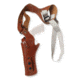 Cebeci Arms Leather Vertical Floral Pattern Shoulder Holsters, All Revolvers incl. SA up to 6in barrel, Right, Tan, 21090RT01