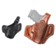 Cebeci Arms Springfield Leather Basketweave Pancake Holster 20948, Black, Tan