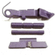 Centennial Defense Systems Extended Control Kit for Gen 1-4 Glock, 2 Pins, Purple, 40047