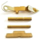 Centennial Defense Systems Extended Control Kit for Gen 1-4 Glock, 2 Pins, TiN, Gold, 40062