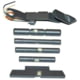 Centennial Defense Systems Extended Control Kit w/Serrated Mag Release for Gen 4 Glock 9mm, .40S&W, .357SIG, 4 Pins, Glock Gray, 40091