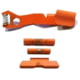 Centennial Defense Systems Extended Control Kit for Glock 43X/48, 2 Pins, Hi-Viz Orange, 40426