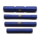 Centennial Defense Systems Stainless Steel Pin Kit for Polymer80, Blue, 4 Pin Kit, 20259