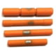 Centennial Defense Systems Stainless Steel Pin Kit for Polymer80, Hi-Viz Orange, 4 Pin Kit, 20263