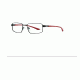 Champion 4006 Bifocal Prescription Eyeglasses - Frame BLACK/RED, Size 59/20mm CU400601