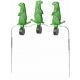 Champion DuraSeal 5.5in Triple Varmint Spinner Target, Green 44806