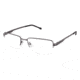 Champion Eyes 4002 Progressive Prescription Eyeglasses - Frame MATTE GUN, Size 59/20mm CU400202