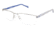Champion Eyes 4007 Progressive Prescription Eyeglasses - Frame MATTE SILVER, Size 59/18mm CU400702