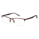 Champion Eyes FL1001 Prescription Eyeglasses - Frame MATTE DK BROWN, Size 55/19mm CUFL100103