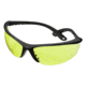 Champion Shooting Glasses with Open Black Frame and Yellow Lenses 40604