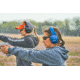 Champion Small Frame Passive Muff, Blue, 40992
