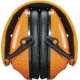 Champion Small Frame Passive Muff, Orange, 40994