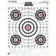 Champion Fluorescent Orange Bullseye Target, 100 Yd. Rifle Sight-in - 12 Pk