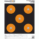 Champion Traps and Targets Orange 5-bull Large 12 Pack 