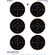 Champion Target VisiShot 6 - 3&quot; Bulls Targets