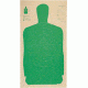 Champion Targets LE B27CB Cardboard Silhouette Green Target, 24 x 45inches - 25 Pack