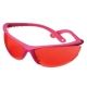 Champion Shooting Glasses w/ Open Pink Frame &amp; Rose Lenses 40605