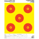 Champion Shotkeeper Targets, Yellow/Red 5-Bullseye, Large - 12 Pack - 45563 