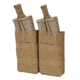 Chase Tactical Double 5.56 Mag Pouch, Coyote Tan, One Size CT-20556MP2-CT